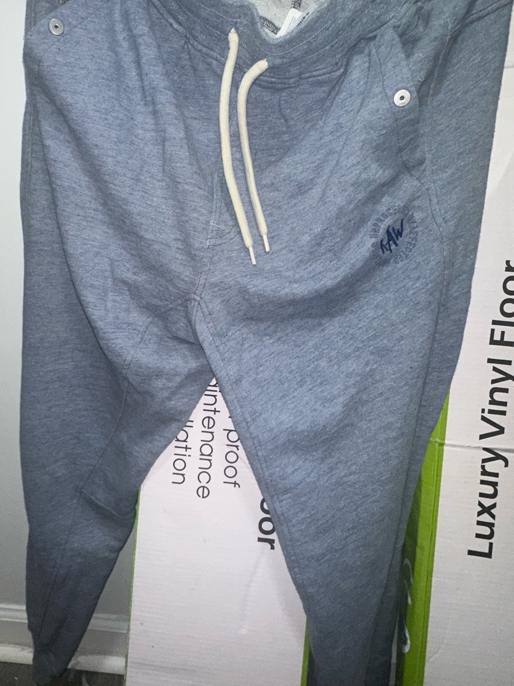 G-Star Light Gray Drawstring Joggers